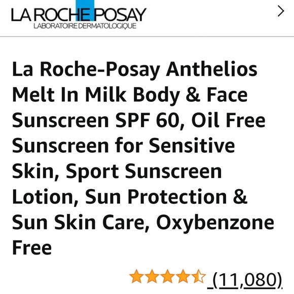 New La Roche Posay Anthelios Clear Skin Dry Touch Sunscreen SPF 60 Oil Free Face - Picture 2 of 11